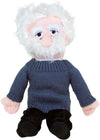 The Unemployed Philosophers Guild Albert Einstein Plush Doll, 11 inches, Soft Plush Material, Model 35