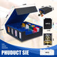 Pluscraft Card Storage Box 3200+ MTG Commander Deck Box TCG Deck Case with Display Windows Dice Tray,Card Organizer 30 Colorful