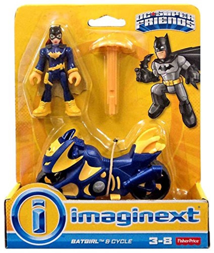 Fisher-Price Imaginext Dc Super Friends, Batgirl & Cycle
