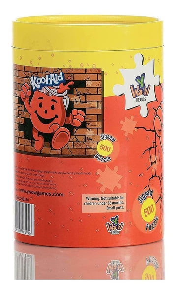 Ywow Supersized Puzzles Kool Aid - 500 Piece Puzzle - Perfect For Family, Friends, & Soft Drink Lovers, Fun Game - 20X27