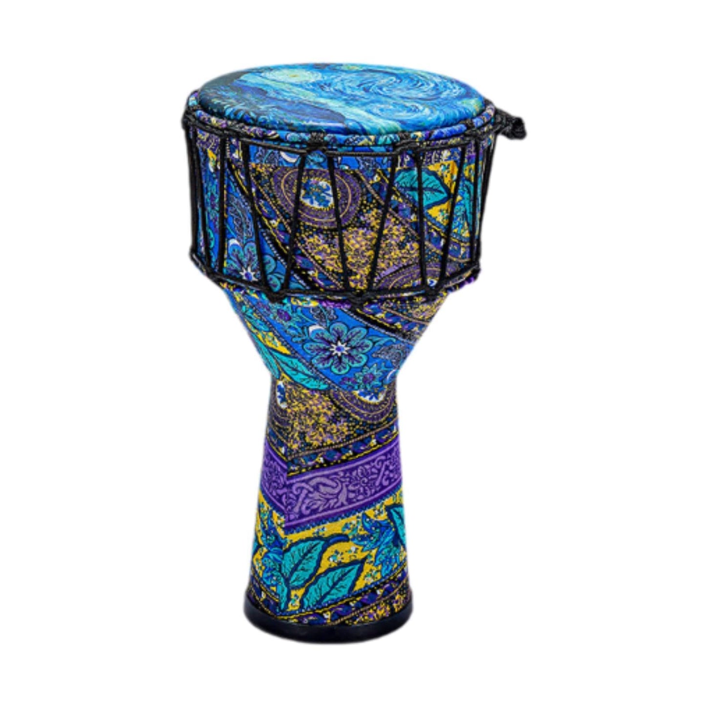 Loom Tree Djembe Drum Professional African Drum For Birthday Gifts Children Boys Girls Blue Leaf | Percussion | Drums | Other Dr
