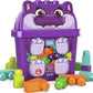 Mega Bloks First Builders Silly Hippo Grv21, Building Toys For Toddlers (25 Pieces)