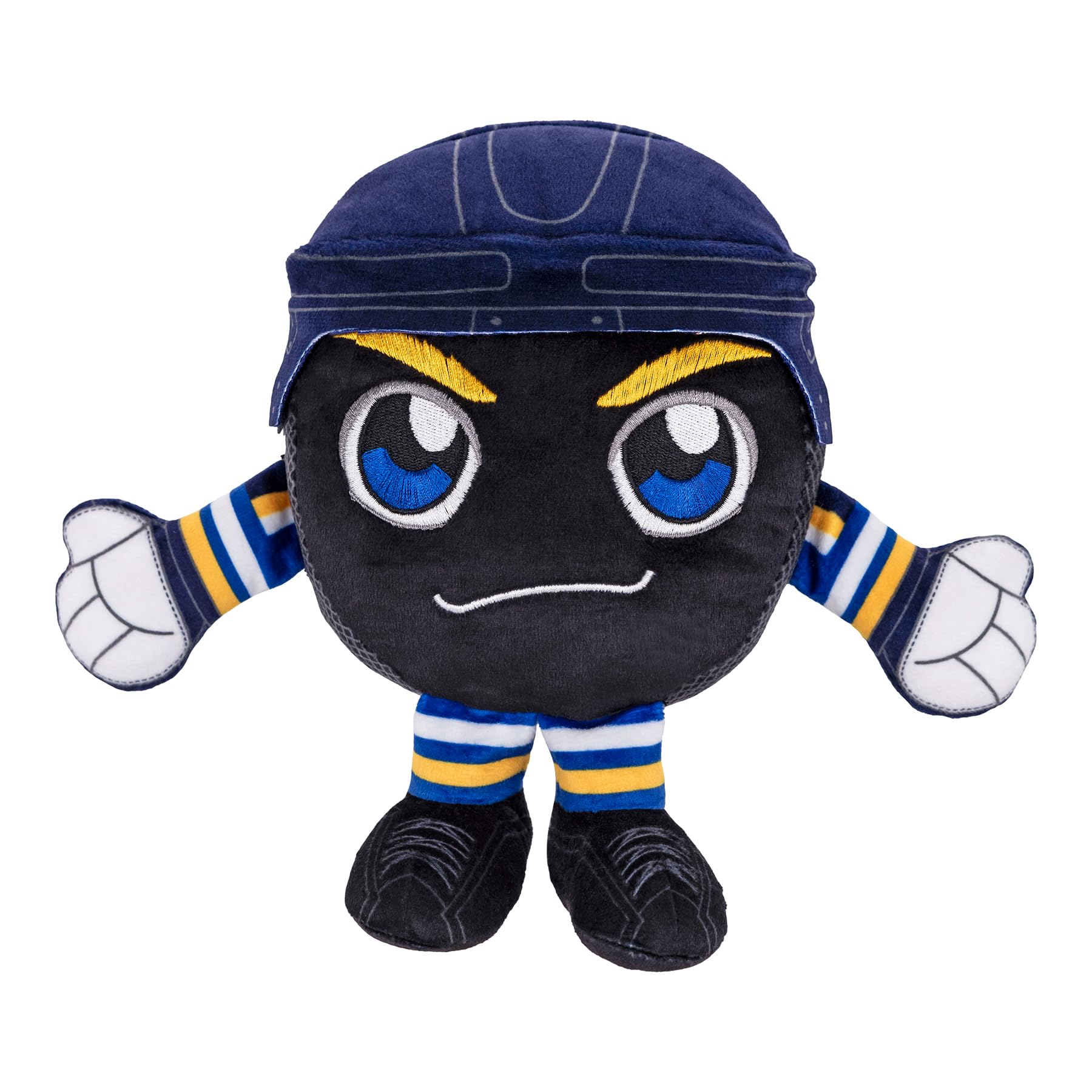 Bleacher Creatures St. Louis Blues 8'' Nhl Kuricha Hockey Puck Sitting Plush - Soft Chibi Inspired Plush
