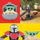 Play-Doh Star Wars: The Mandalorian Launching Speeder Playset, Bendy Grogu & 4 Inch Mando Action Figures, Imagination Toys for 4