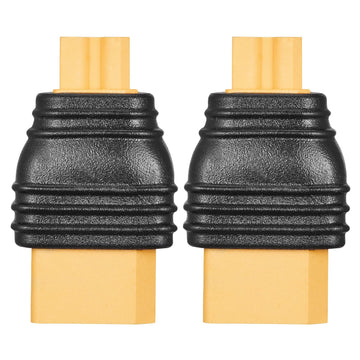 Laisomeke 2 Pack Xt60 Male To Xt30 Female Connector Mould Type Adapter No Wire Connector Adapter For Lipo Battery