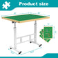Ragozonery Jigsaw Puzzle Table 1500 Pieces,Adjustable Height&Up Puzzle Board With Cover And 4 Drawers,34  26In Puzzle Tables For