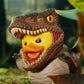 TUBBZ Velociraptor Vinyl Rubber Duck - Official Jurassic Park Collectible, One Size, Nylon, Bathtub Color