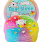 Bear Rainbow Snow Fizz Slime, Good Stretchy & Non-Sticky Crunchy Slime, Slime Party Favors For Kids, Slime Sensory Toys, Girls G