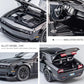 Erbadihago Toy Car Model 1/32 Dodge Challenger Hellcat Alloy Model Car With Light And Sound Collectible Model Cars Pull Back Toy