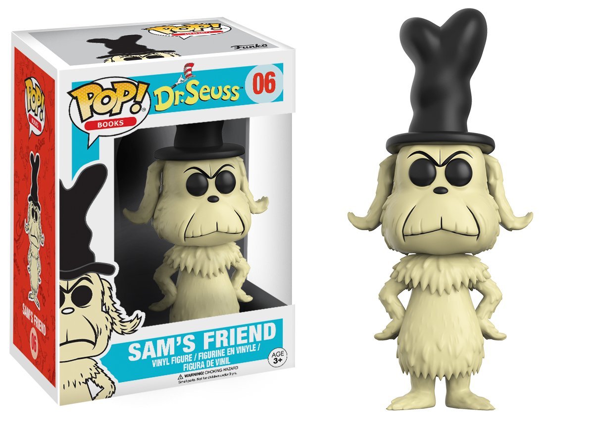 Funko Pop Books: Dr. Suess Sam'S Friend Toy Figure