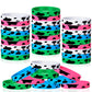 Zhanmai 36 Cow Print Rubber Bracelets Silicone Cow Print Bracelets Cute Cow Animal Print Wristband for Baby over 3 years old Sho