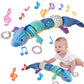 Pau1Hami1ton Baby Toys 0-3-6-12 Months Musical Plush Caterpillar Toy,Newborn Toys with Crinkle and Rattles,Baby Sensory Toys,New