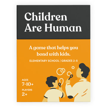 Children Are Human 140 Conversation Cards To Help Bond With Kids, Card Game For Elementary School Children, Designed By Experts 