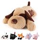 Meowtastic Brown Dog Weighted Stuffed Animals - 28 Inch 5.0 Pounds Weighted Plush Dog Stuffed Animals - Large Stuffed Dog Weighted Plush Pillow - Cute Plush Toys Gifts For Kids & Adults (28' 5.0 Lbs)