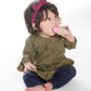 Sweetooth Ice Cream Cone Shaped Baby Teether - Pretty Pink