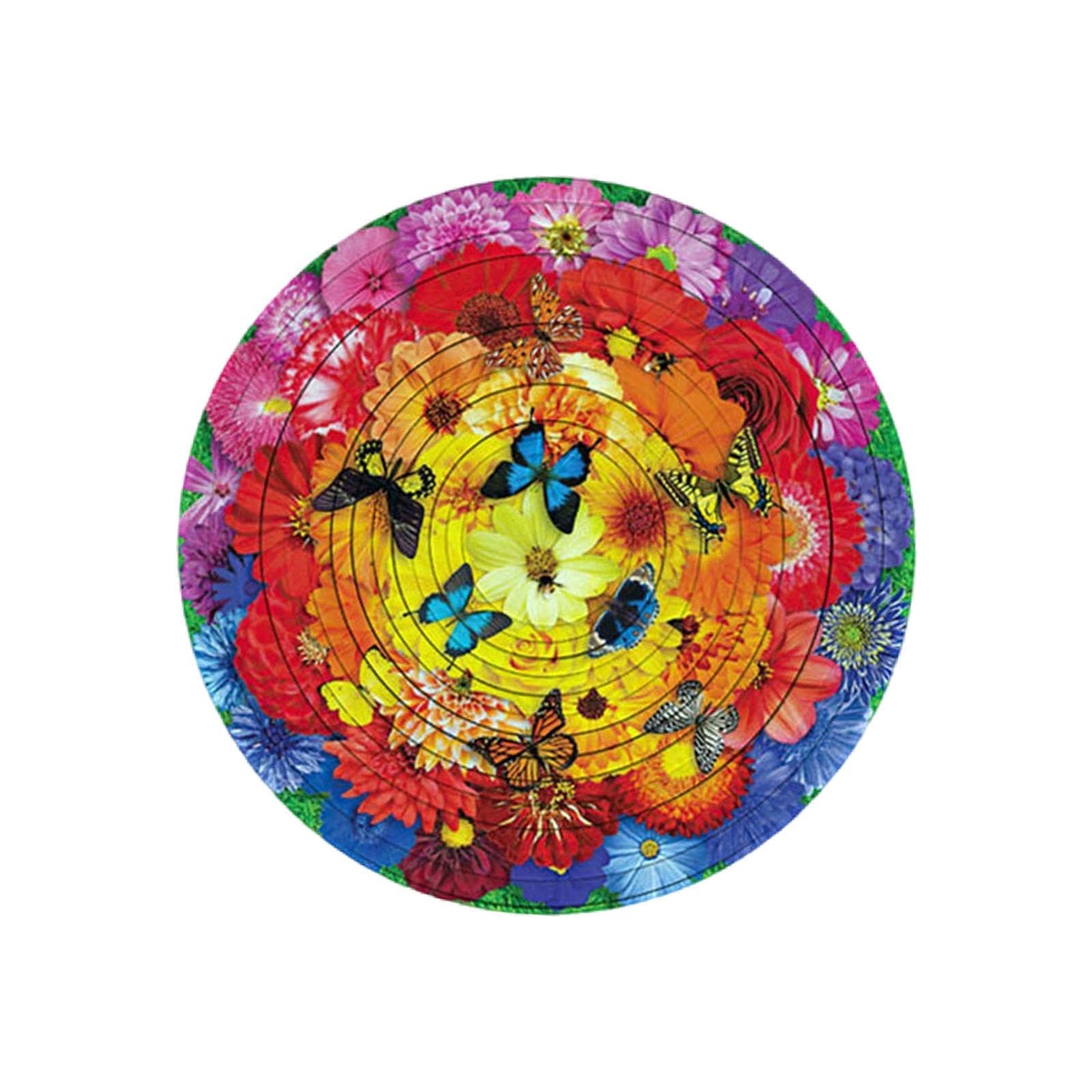 Calandis 3D Rotating Rotate Flip Puzzle Rotating Puzzles For Adults Children Girls Boys Flower | Developmental Baby Toys | Toys 