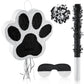 Lewtemi 12.9 In Black Dog Paw Pull String Piñata Dog Birthday Party Supplies Set, With Blindfold Piñata Bat And Confetti Paper For Valentine'S Day Puppy Birthday Dog Themed Party Decorations Supplies