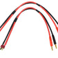Apex RC Products T-Plug Deans Style Connector Plug -> 4mm Banana Plugs Battery Charge Lead Adapter Cable - 2 PACK 1400