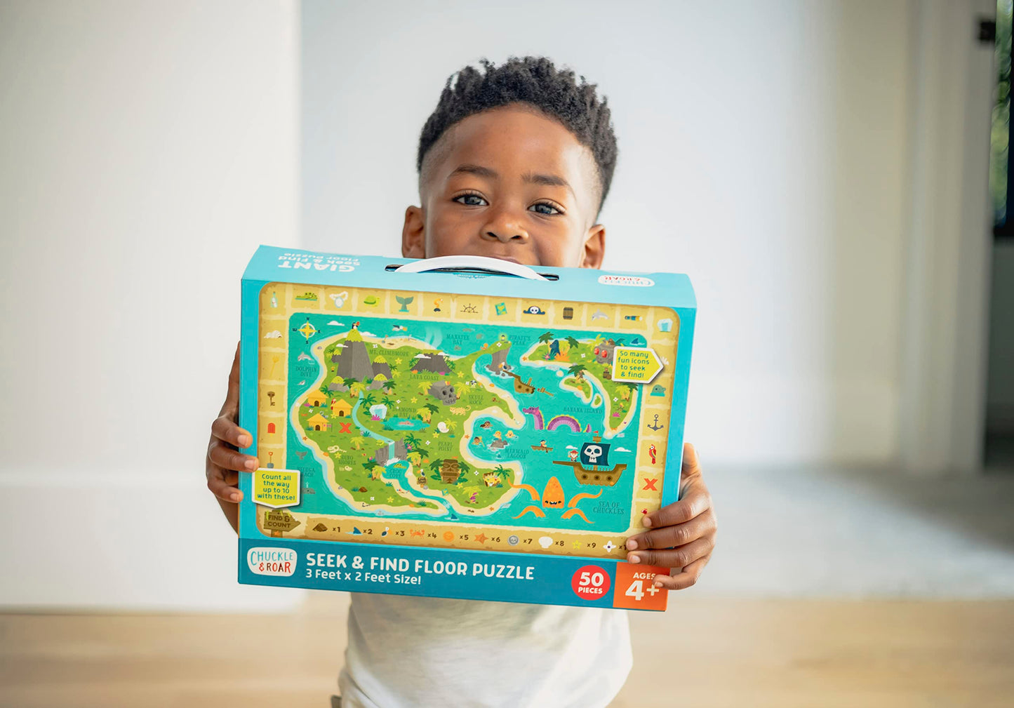 Chuckle & Roar Seek & Find Treasure Hunt Puzzle