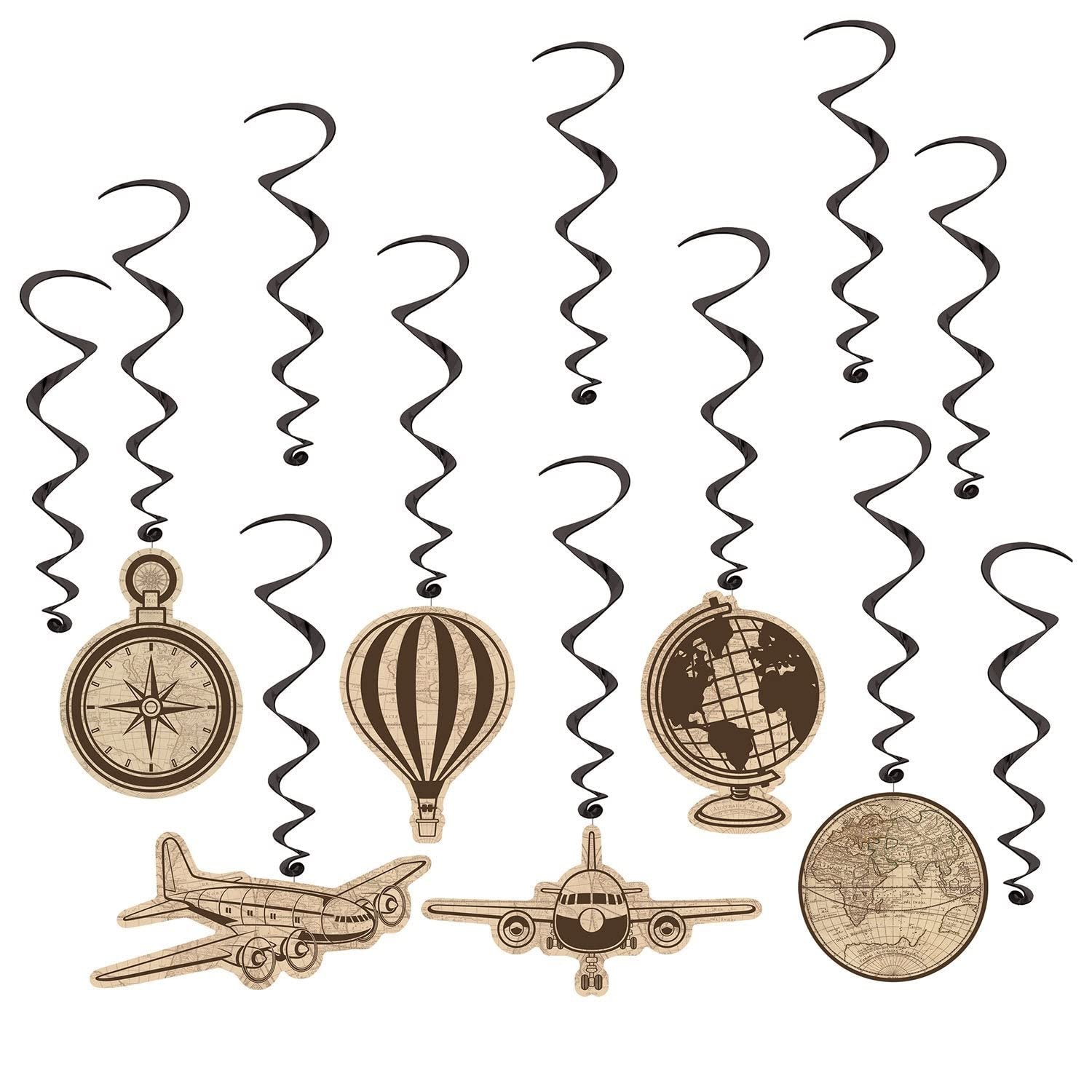 Beistle Around The World Whirls