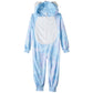 Amscan Kids Blue Koala Zipster Costume - Xl (14-16), Pack Of 1 - Wild & Cozy Hooded Jumpsuit - Sleek & Stylish For Parties, Cosplay & Loungewear
