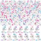 Lhsyfbz 48Pcs Mini Resin Unicorn, Miniature Unicorn Figurines, Mini Resin Animals To Hide For Garden Landscape Aquarium Dollhous