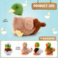Zomiboo 5 Pieces Duck Stuffed Animals Plush Toys Includes Big Stuff Mommy Duck With 4 Little Baby Duck Soft Duck Family Plush Wi