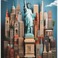 Anatolian Puzzle - New York, 1500 Piece Puzzle, #4578