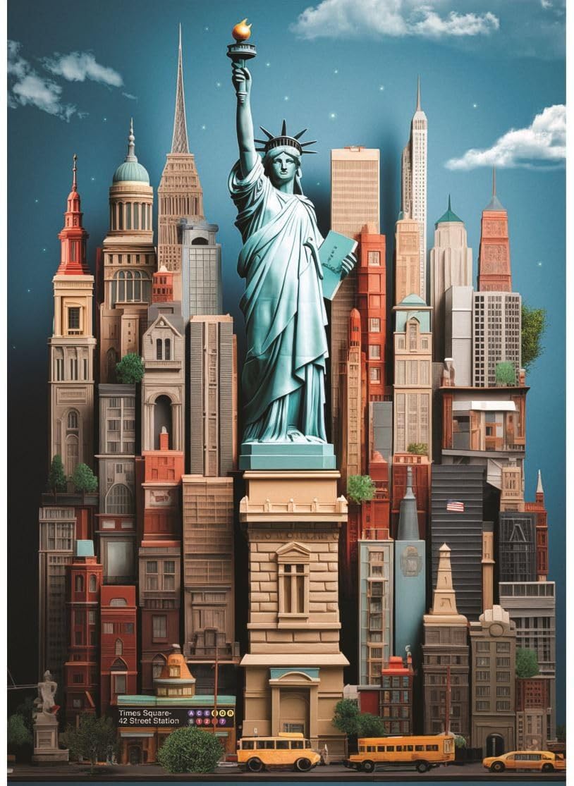 Anatolian Puzzle - New York, 1500 Piece Puzzle, #4578
