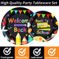 96 Pcs Back To School Party Plates And Napkins Party Supplies School Season Tableware Set Back To School Party Decorations Favor
