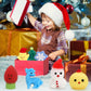 50 Pcs Christmas Mochi Squishy Toy Party Favors,Mini Squishies Cute Squeeze Toy Stress Reliever Anxiety Packs For Kid