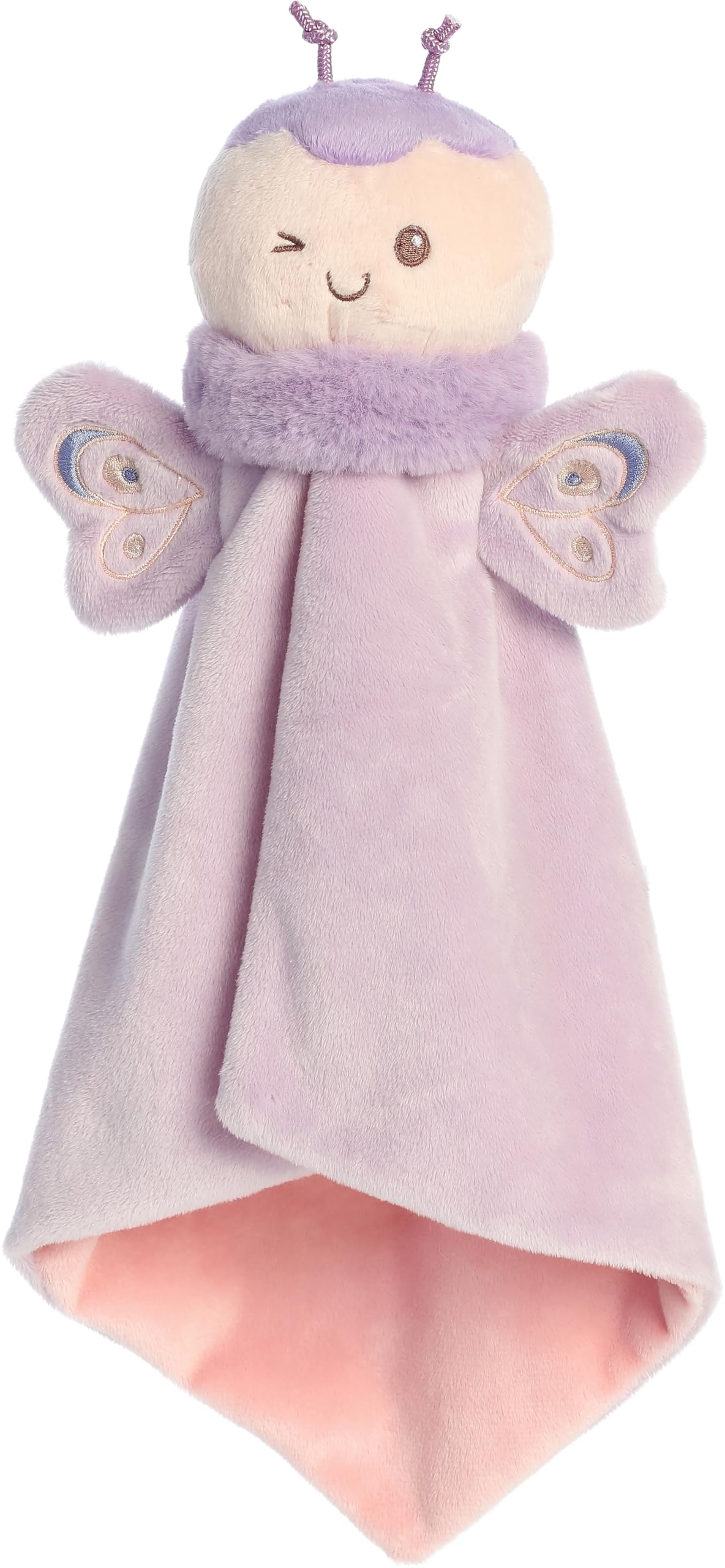Ebba Snuggly Flutterflies Flutterfly Luvster Baby Stuffed Animal - Soft & Cuddly Toy - Imaginative Play - Purple 16 Inches