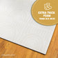 Play Platoon Non-Toxic Large Kids Play Mats For Floors, 9 Tile 72 X 72 Inch - Extra-Thick Interlocking Comfortable Cushiony 24 X 24 In. Puzzle Mat With Border, Neutral Playmat Rug For Toddlers