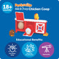 Learning Resources Peeksville Hide & Cheep Chicken Coop, Farm Toys, Barn Toys, Toddler Learning Toys, Kids Easter Gifts, Ages 18