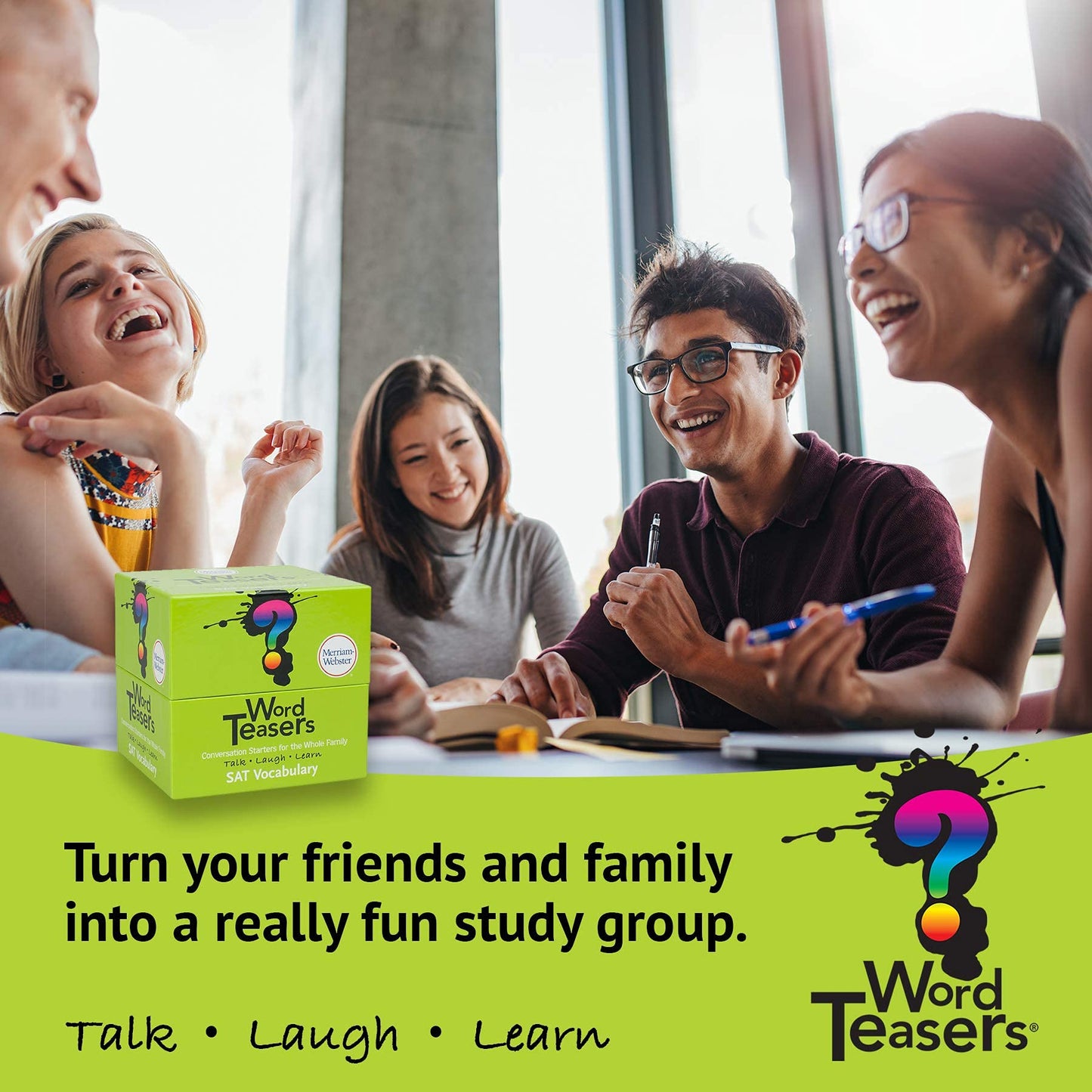 ? Word Teasers Sat Vocabulary - Vocabulary Builder For Kids, Teens & Adults - Fun Family Conversation Starter & Vocabulary Game