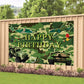 Eeatour Camouflage Birthday Party Backdrop 70.8x47.2 Inch Camo Military Photo Banner