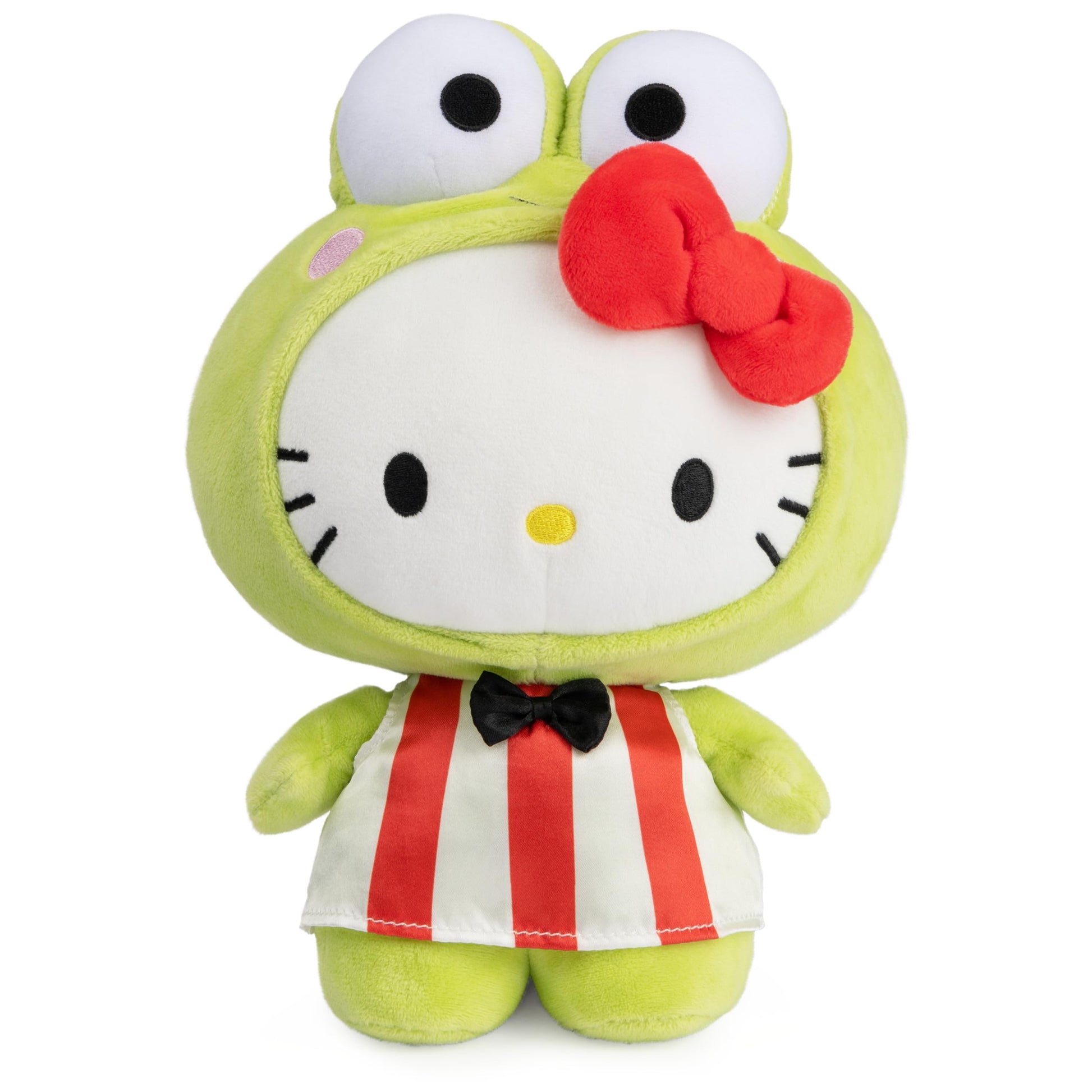 GUND Sanrio Hello Kitty Keroppi Plush Toy  enhanced Stuffed Animal for Ages 1 and Up  Green  9.5