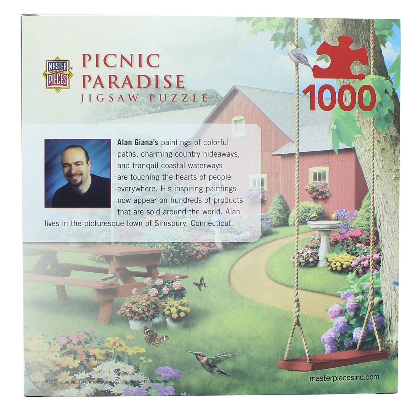 Masterpieces 1000 Piece Jigsaw Puzzle | Picnic Paradise
