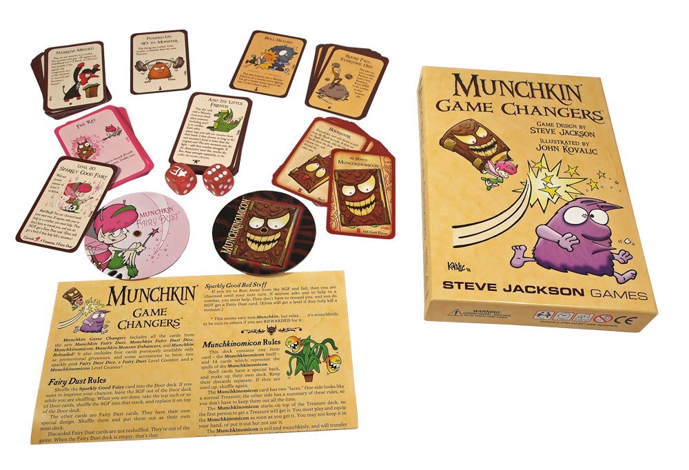 Munchkin Game Changers Card Game