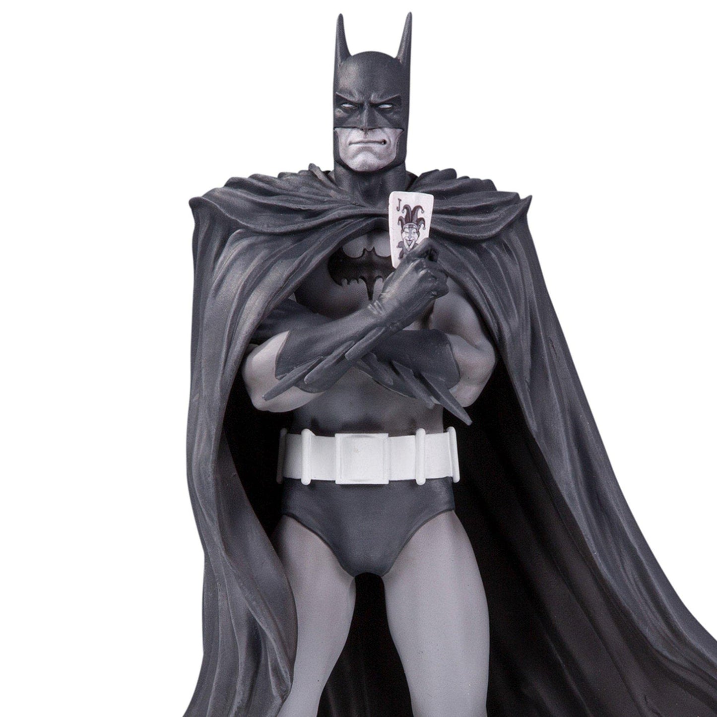 McFarlane Toys DC Direct Batman Black & White Resin Figure by Brian Bolland, Multicolor, Model 30124