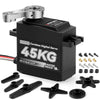45KG Servo Motor Steering High Torque for RC:Smraza HV 8.4V Coreless Waterproof Digital Servo Stainless Steel Gear Compatible wi