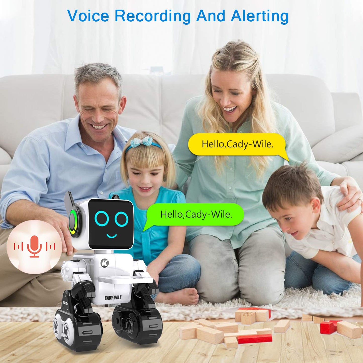 okk Robot Toys for Kids, Programmable Remote Control Robot, Interactive Toys with Coin Piggy Bank, Smart Educational Robot with