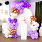 Bezente Pastel Purple Latex Party Balloons - 30 Pack 18 Inch Round Helium Pale Lavender Light Purple Lilac Balloons For Baby Sho