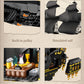 SEMKY Pirate Series Black Devil Pirate Ship MOC Building Blocks and Engineering Toy(2076 Pieces)  Pirate Ship for Kid and Fan