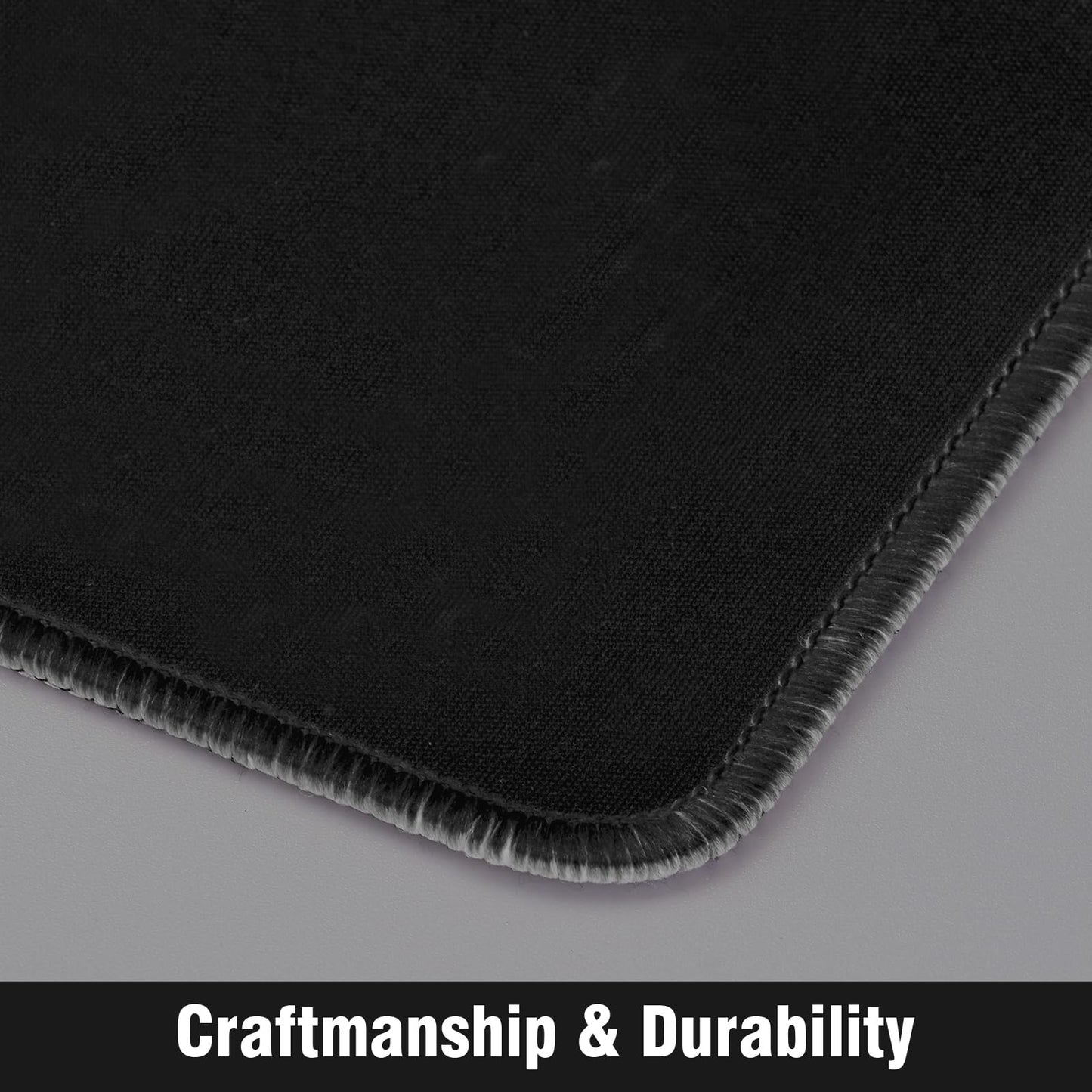 Biouai Mtg Playmat For Tcg Card Playing Game - 2Pcs Black Stitched Play Mat With Tube For Cards Gameplay, Mtg, Yugioh, Magic The