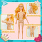 Flfuatt Stylish Fashions Girls Doll Toys, The Ultimate Fashionista Doll For Trendy Kids, 11.5 Inch Fashion Doll (Yellow)