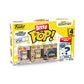 Funko Bitty Pop!: Minions Mini Collectible Toys 4-Pack - Tourist Dave, Tourist Jerry, Kyle, & Mystery Chase Figure (Styles May V