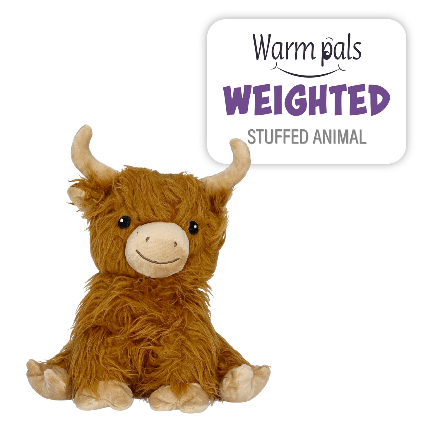 1i4 Group Highland Cow Plush Toy - Cozy Lavender Scented Chenille Stuffed Animal - Multicolored Bedtime Comfort
