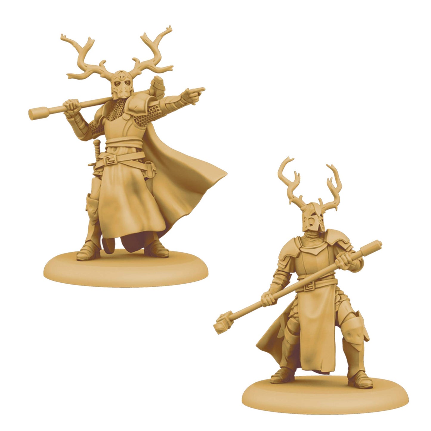 CMON A Song of Ice and Fire Tabletop Miniatures Baratheon Stag Knights Unit Box | Strategy Game for Teens and mature-themeds | Ages 14+ | 2+ Players | Average Playtime 45-60 Minutes | Made