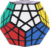 Dreampark 3x3 Megaminx Speed Cube Puzzle Toy, ABS Material, Black, Model Dreampark-081